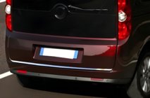 Opel Combo 2012-2018 Trunk Lid Edge Trim Stainless Steel photo 2