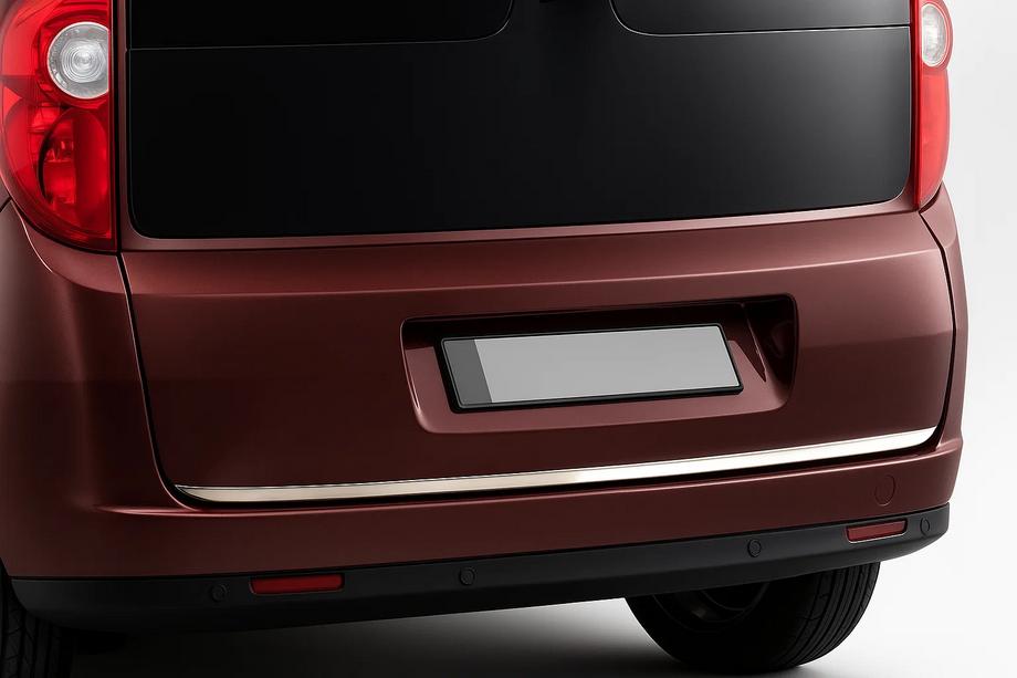 Opel Combo 2012-2018 Trunk Lid Edge Trim Stainless Steel Image