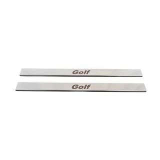 Door Sill Protectors Coupe Carmos (2 pcs, stainless steel) photo 2