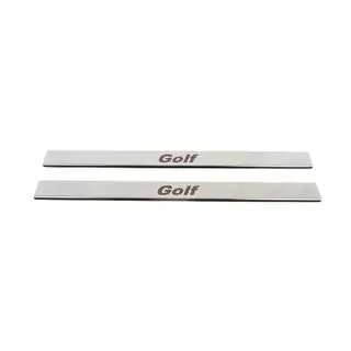 Door Sill Protectors Coupe Carmos (2 pcs, stainless steel) photo 2
