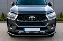 Toyota Hilux 2015- Front bumper guard Texas for 2020+ (76mm, black) photo 6