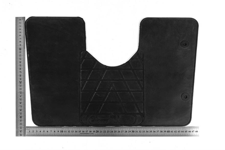 Chevrolet Aveo T250 2005-2011 Rear Tunnel Rubber Mat (Stingray Premium) Image
