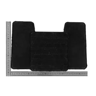 Rear Tunnel Rubber Mat (Stingray Premium) Hyundai Accent 2017-2023 photo 1