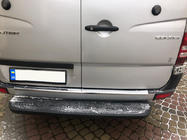 Mercedes Sprinter W906 2006–2018 Rear bumper protector (Carmos V1, stainless steel) photo 3