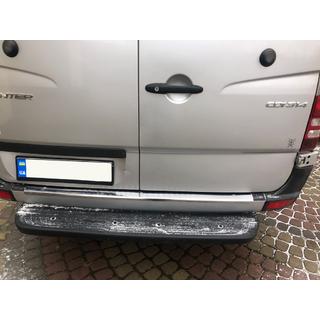 Rear bumper protector (Carmos V1, stainless steel) photo 3