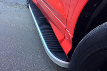 Skoda Karoq 2018- Side Steps Tayga Grey (2 pcs, Aluminum) photo 1