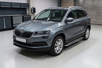 Skoda Karoq 2018- Side Steps Maydos V2 (2 pcs, Aluminum & Stainless Steel) photo 1