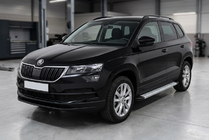 Skoda Karoq 2018- Side Steps Maya V2 (2 pcs, Aluminum) photo 1