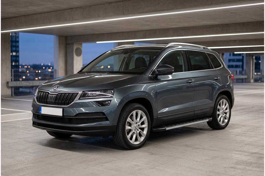 Skoda Karoq 2018- Side Steps Duru (2 pcs, Aluminum) Image