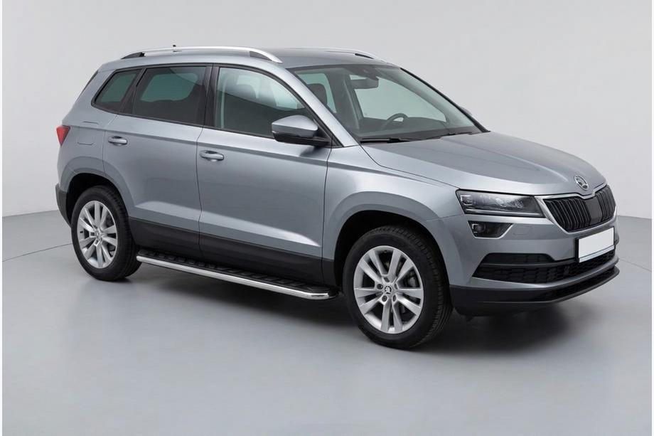 Skoda Karoq 2018- Side Steps Maydos V1 (2 pcs, Aluminum & Stainless Steel) Image