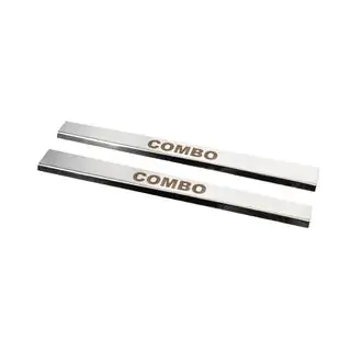 Carmos Stainless Steel Door Sill Protectors (2 pcs) photo 2