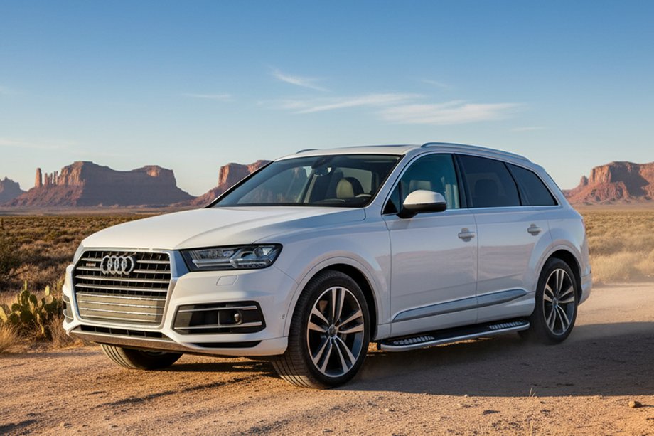 Audi Q7 2015–2026 Side Steps Tayga V2 (2 pcs, Aluminum) Image