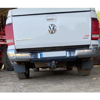 Rear Mud Flaps (2 pcs) Volkswagen Amarok 2010-2022 photo 2
