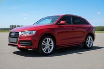 Audi Q3 2011-2019 Side Steps Maya Red (2 pcs, Aluminum) photo 1