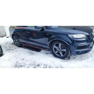 Side Steps Maya Red (2 pcs, Aluminum) Audi Q7 2005-2015 photo 2