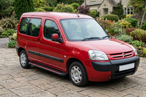Citroen Berlingo 1996-2008 Side Steps Maya Red (2 pcs, Aluminum) photo 1