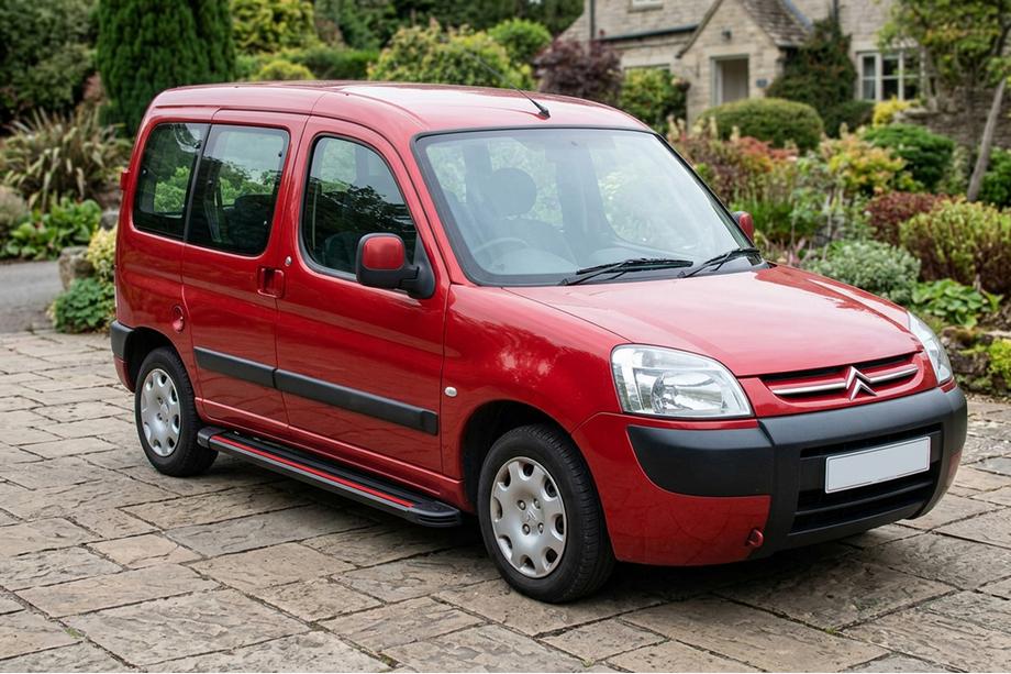 Citroen Berlingo 1996-2008 Side Steps Maya Red (2 pcs, Aluminum) Image