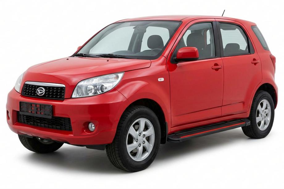 Daihatsu Terios 2006-2017 Side Steps Maya Red (2 pcs, Aluminum) Image