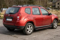 Dacia Duster 2008-2018 Side Steps Maya Red (2 pcs, Aluminum) photo 1