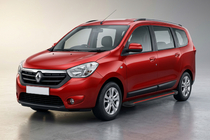 Dacia Lodgy 2012-2022 Side Steps Maya Red (2 pcs, Aluminum) photo 1