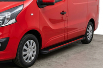 Fiat Talento 2016- Side Steps Maya Red (2 pcs, Aluminum) photo 1