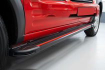 Ford Connect 2010-2013 Side Steps Maya Red (2 pcs, Aluminum) photo 1