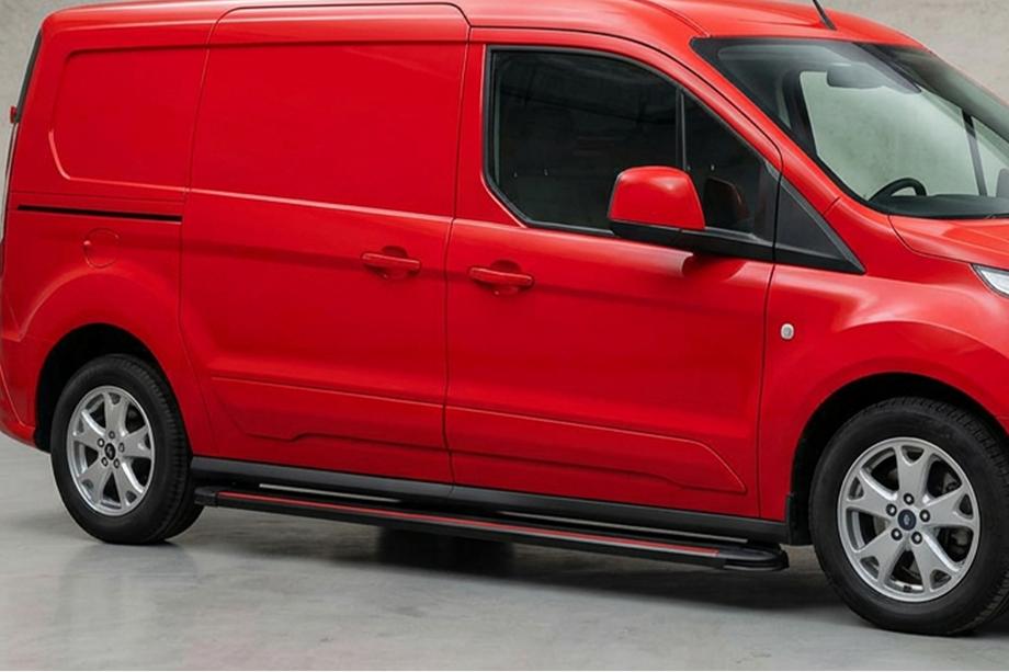 Ford Connect 2014-2021 Side Steps Maya Red (2 pcs, Aluminum) Image