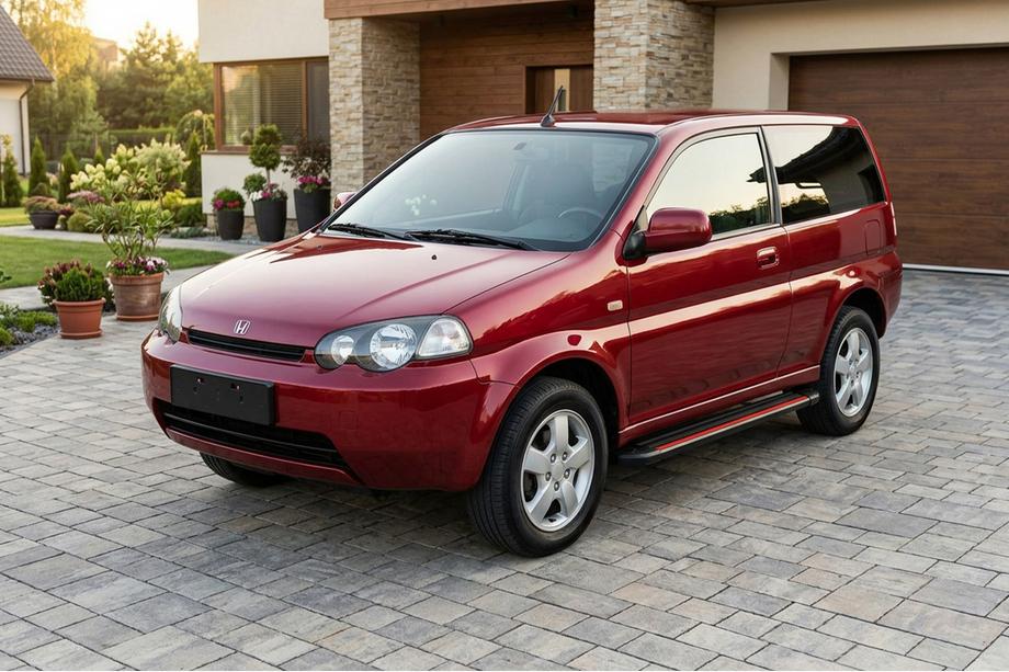 Honda HR-V 1998-2006 Side Steps Maya Red (2 pcs, Aluminum) Photo 1