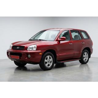 Side Steps Maya Red (2 pcs, Aluminum) Hyundai Santa Fe 1 2000-2006 photo 1