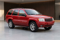 Jeep Grand Cherokee WJ 1999-2004 Side Steps Maya Red (2 pcs, Aluminum) photo 1