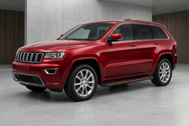 Jeep Grand Cherokee WK2 2010-2021 Side Steps Maya Red (2 pcs, Aluminum) photo 1
