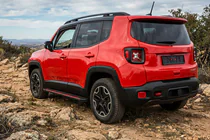 Jeep Renegade 2014- Side Steps Maya Red (2 pcs, Aluminum) photo 1