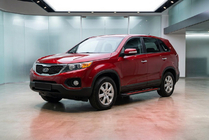 Kia Sorento II XM 2009-2014 Side Steps Maya Red (2 pcs, Aluminum) 2013-2016 photo 1