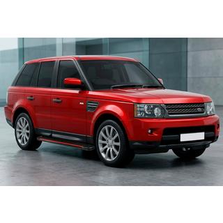 Side Steps Maya Red (2 pcs, Aluminum) Range Rover Sport 2005-2013 photo 1