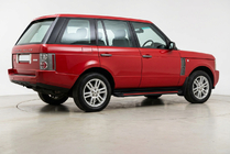 Range Rover III L322 2002-2012 Side Steps Maya Red (2 pcs, Aluminum) photo 1
