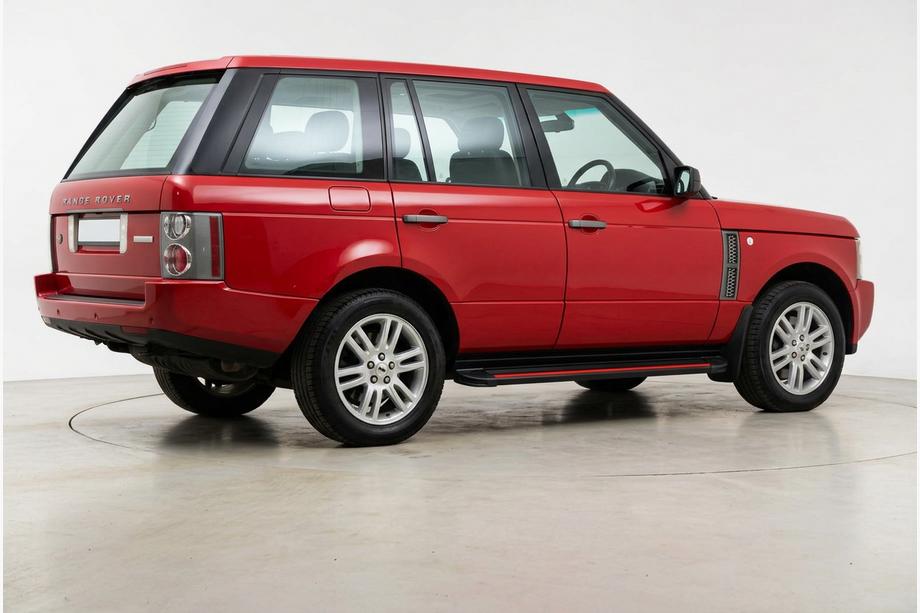 Range Rover III L322 2002-2012 Side Steps Maya Red (2 pcs, Aluminum) Image