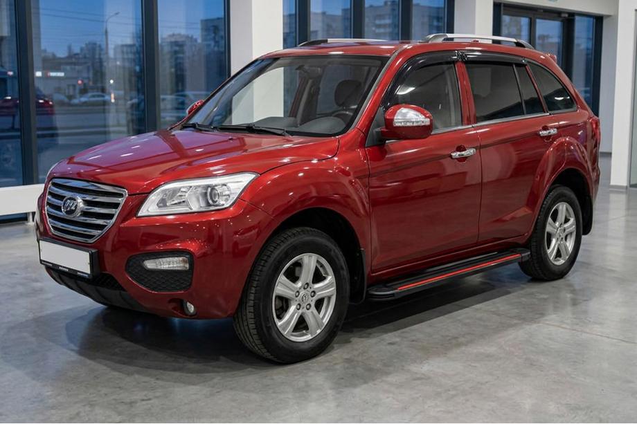 Lifan X60 2011- Side Steps Maya Red (2 pcs, Aluminum) Image