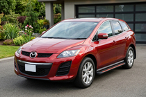 Mazda CX-7 2006-2012 Side Steps Maya Red (2 pcs, Aluminum) photo 1