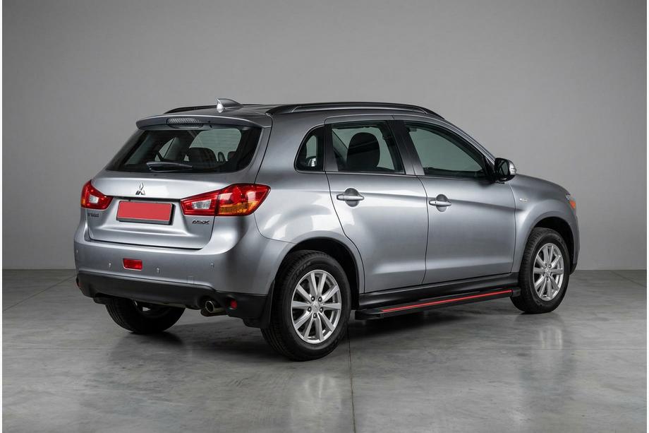 Mitsubishi ASX 2010-2023 Side Steps Maya Red (2 pcs, Aluminum) Image