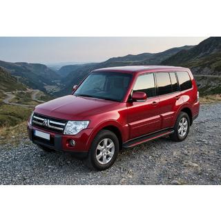 Side Steps Maya Red (2 pcs, Aluminum) Mitsubishi Pajero Wagon IV 2006-2021 photo 1