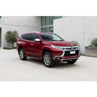Side Steps Maya Red (2 pcs, Aluminum) Mitsubishi Pajero Sport 2015- photo 1