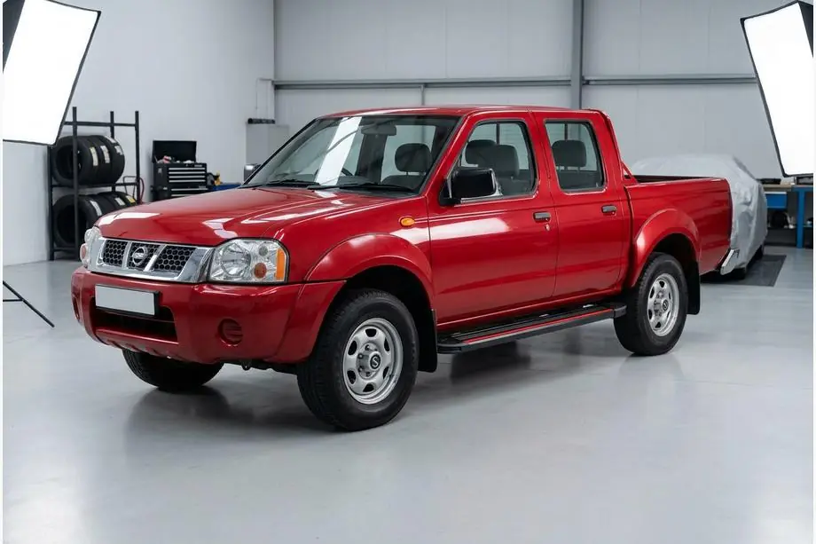 Nissan NP300 1999-2015 Side Steps Maya Red (2 pcs, Aluminum) Image