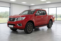 Nissan Navara/NP300 2016- Side Steps Maya Red (2 pcs, Aluminum) photo 1