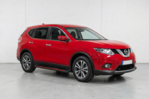Nissan X-trail T32/Rogue 2014-2021 Side Steps Maya Red (2 pcs, Aluminum) photo 1