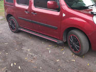 Renault Kangoo 2008–2020 Side Steps Maya Red (2 pcs, Aluminum) photo 1