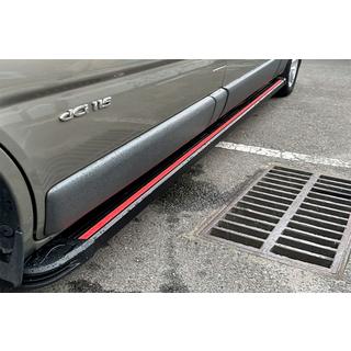 Side Steps Maya Red-Black (2 pcs, Aluminum) photo 1