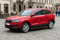 Skoda Karoq 2018- Side Steps Maya Red (2 pcs, Aluminum) photo 1