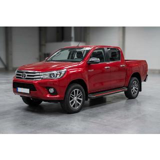 Side Steps Maya Red (2 pcs, Aluminum) Toyota Hilux 2015- photo 1