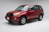 Toyota Rav 4 2001-2005 Side Steps Maya Red (2 pcs, Aluminum) photo 1