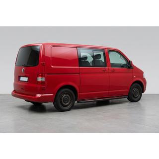 Side Steps Maya Red (2 pcs, Aluminum) Volkswagen T5 Transporter 2003-2010 photo 1